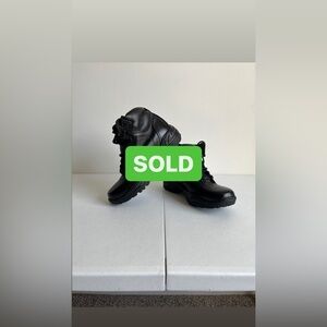 Black Waterproof Boots, Gore-Tex Reebok 6” Postal Express, Size 8.5 Men